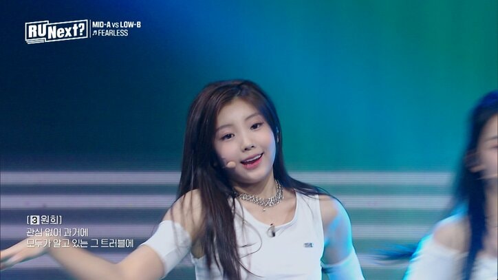 「競争は優しくなる必要はない」 7人パフォーマンスの中で“1人の練習生”に称賛が集まる