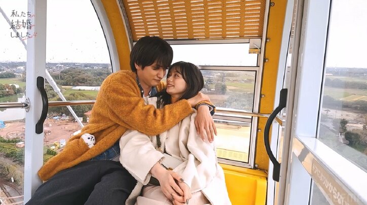 川島海荷、ノンノモデル紺野彩夏は「キス受け入れ態勢だった」キス寸前の2人にスタジオ興奮「まだ前半よ！」『私たち結婚しました4』第4話