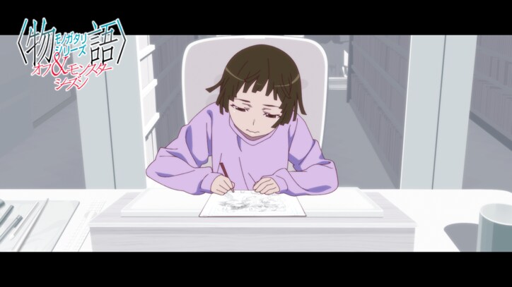 【写真・画像】漫画家になるために提案された方法とは…新アニメ『〈物語〉シリーズ オフ&モンスターシーズン』第2話あらすじ＆先行カット公開　3枚目