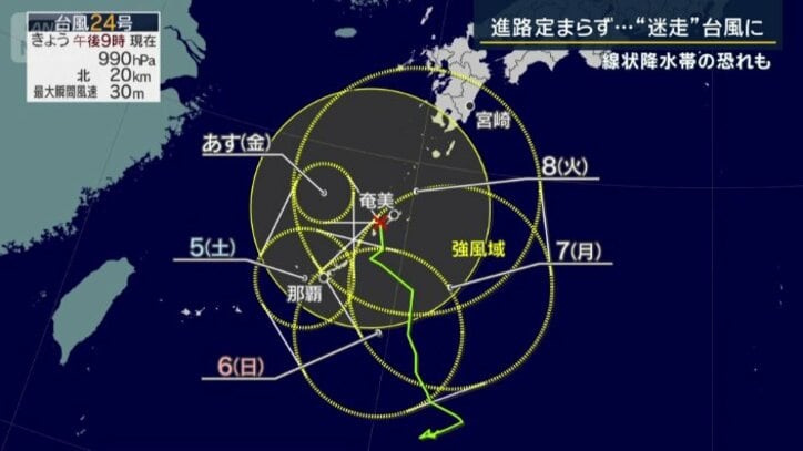 台風24号