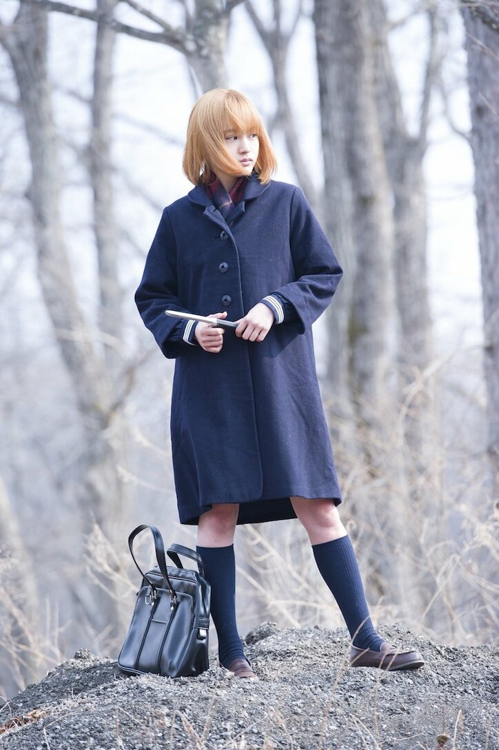大谷凜香、人生初の金髪でいじめっ子役に挑戦 映画『ミスミソウ』