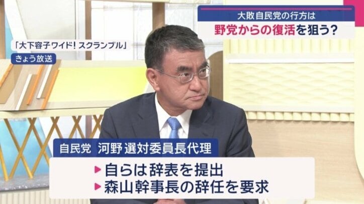 自民党 河野選対委員長代理