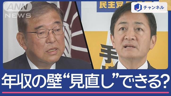 自民と国民民主“急接近”連携は？　「年収の壁103万円」撤廃できる？