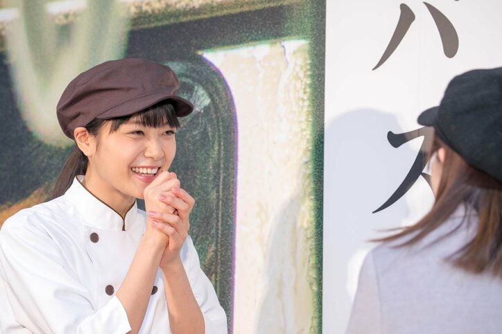 深川麻衣がパン屋1日店長に就任、”モヤキュン”濃く出てる初主演映画をPR