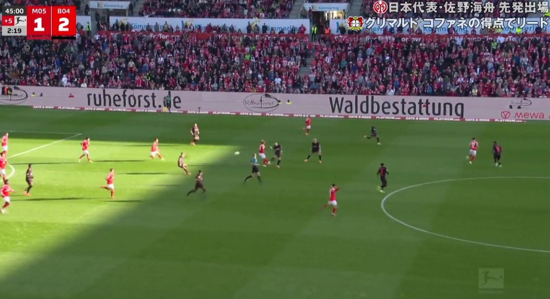 【映像】失点を招く痛恨のパスミス