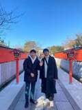  渡辺裕太、京都府の神社で遭遇した人物を明かす「すごい偶然」「気の合うお二人」の声 