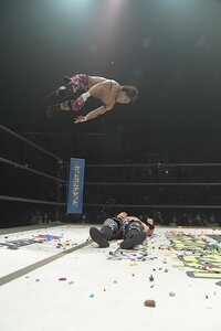 「今の何ですか！」実況陣も驚愕…“空中美技”で復帰のMAO、上野勇希との新世代王座戦へ 【ABEMA 格闘TIMES】