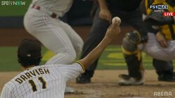 「あのストレートは無理だ」ファン絶賛、ダルビッシュの“キレキレ”ストレート 大谷翔平の元同僚も打席内で金縛り