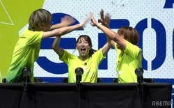「えぐい！」二瓶有加が“超連携ゴール”に大熱狂！サッカーゲームで“煽られた”今井アンジェリカは「まじムカつくー」