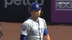 こんなん無理だよ！ 鈴木誠也、キレッキレのスライダーに手が出ず諦め顔 “打てません”と首フリフリ