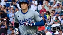 「涙出そうになった」「久しぶりのホームラン！！！」大谷翔平、今季最長の沈黙破る46打席ぶり目覚めの一発にファン歓喜