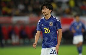 途中投入から攻撃の軸となった上田綺世　求められるのは代表初ゴール