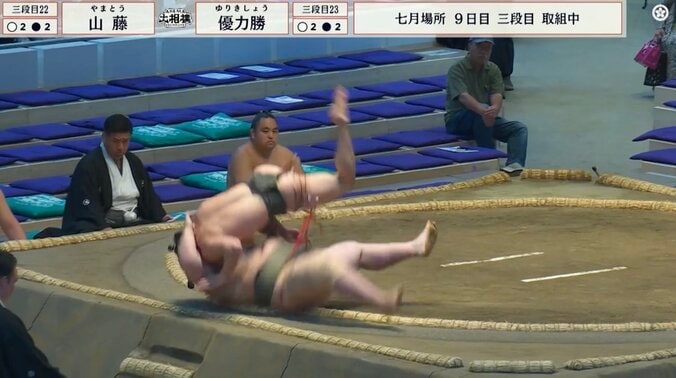 78キロ重たい相手を“ぶん投げた”実際の様子