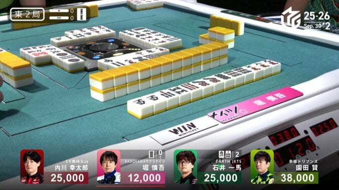 堀慎吾によるチャンタ・三色同順・一盃口の美しさ