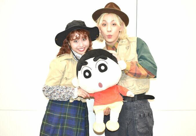 ぺこ＆りゅうちぇる、本人役で「映画クレヨンしんちゃん」最新作に出演し夫婦愛さらにアップ！　愛息リンクくんにも「見てもらいたい」 1枚目