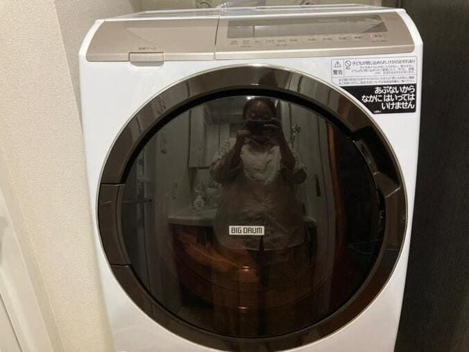  ニッチェ・江上、新しい洗濯機が届き歓喜「最高にふわふわ」  1枚目