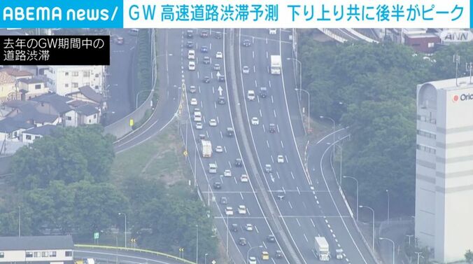 高速道路を走る車