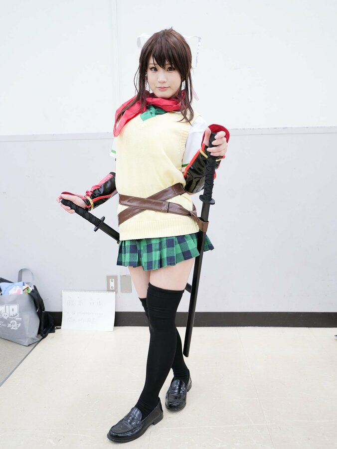 【写真・画像】『閃乱カグラ』飛鳥コスプレ　2枚目