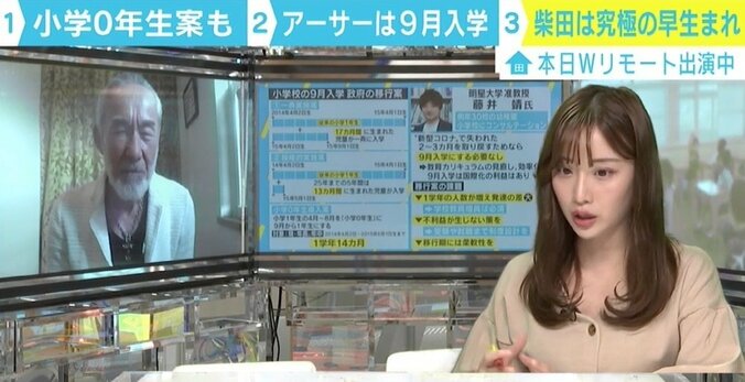 9月入学「小学0年生」案に戸惑いや反発の声 “究極の早生まれ”柴田阿弥は17カ月差に懸念も 6枚目