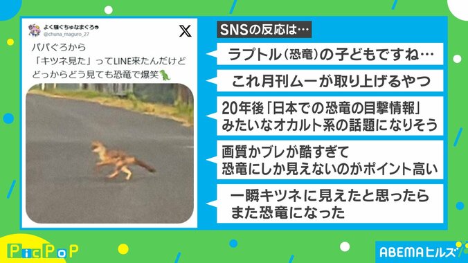 “まさかの生き物”