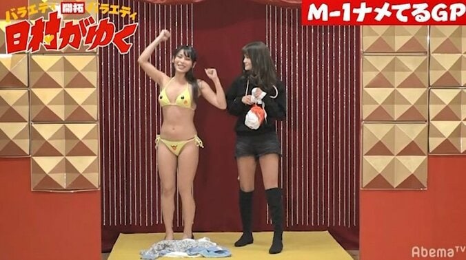 バナナマン日村、巨乳を売りにした女性トリオのネタに説教！？『第3回M-1ナメてるGP』に異色コンビが続々登場（AbemaTV） 3枚目