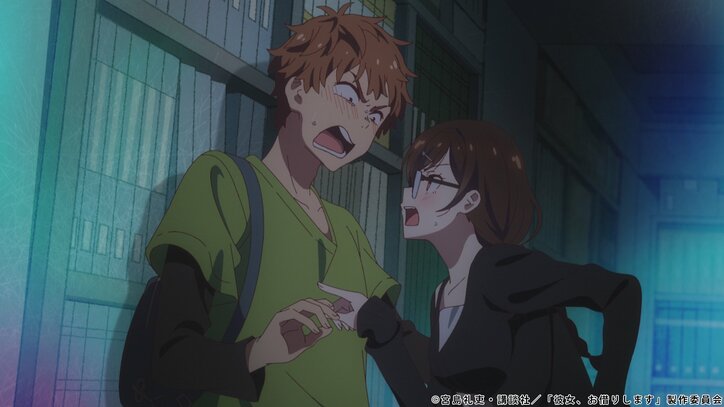 アニメ「彼女、お借りします」千鶴と偶然再会した和也…！第2話先行カット＆あらすじ解禁