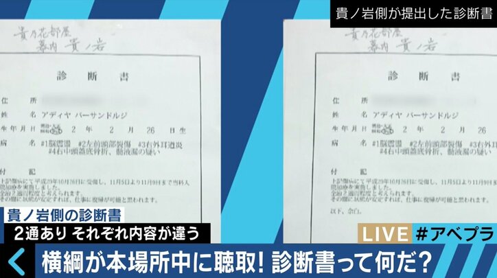 日馬富士暴行問題で注目 医師の 診断書 ってそもそも何 国内 Abema Times