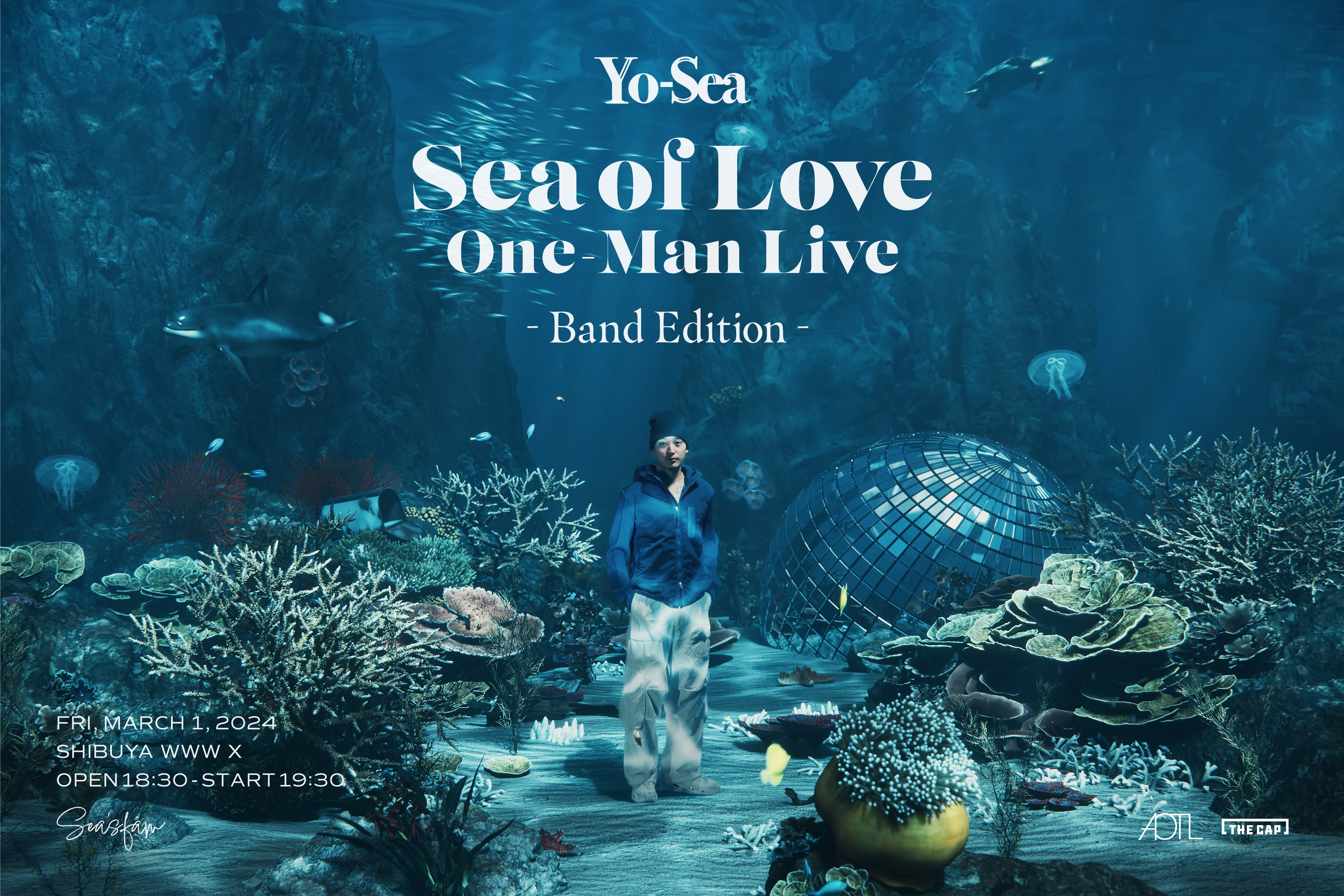 Amazon.co.jp: yosea sea of love tour ビーニー : ファッション
