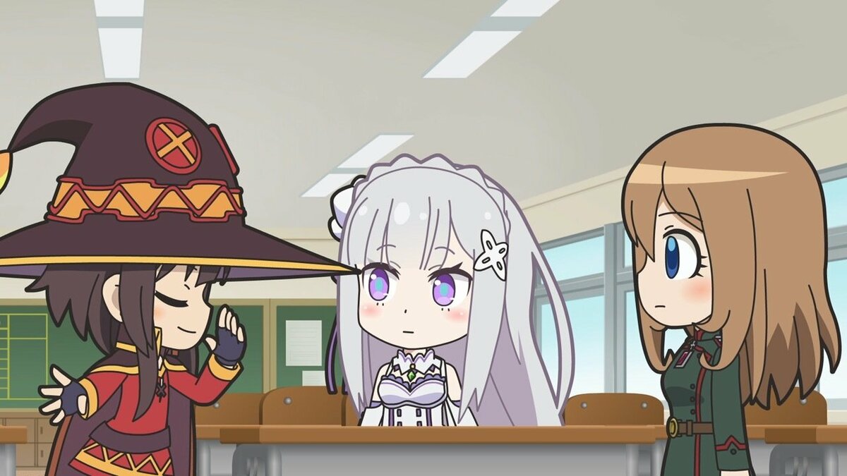 このすば めぐみん エミリア リゼロ アクアアルタ プレイマット △XR このすば めぐみん エミリア リゼロ アクアアルタ プレイ