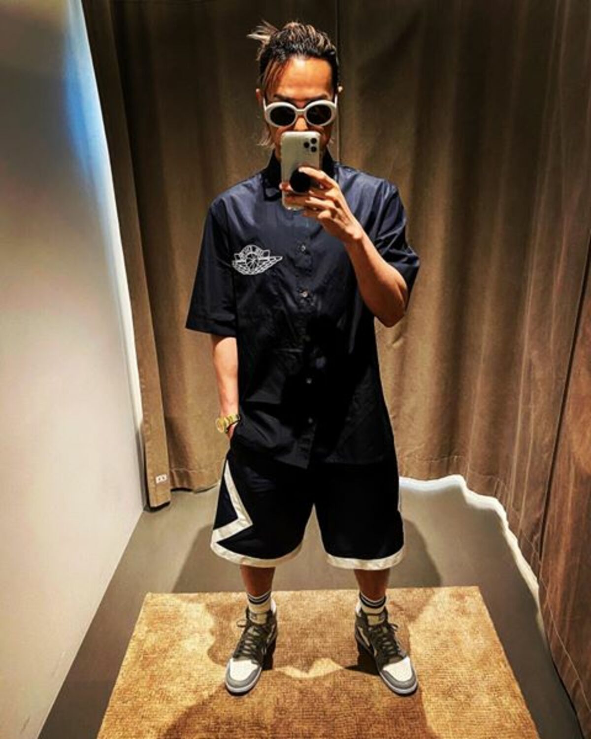 今*市様 off-white サングラス　今市隆二 今市隆二、サングラス姿のセルフショットにファン興奮「また惚れて
