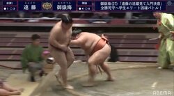 「特急みーたん」の電車道 好調・御嶽海が秒殺の5連勝 解説者も「立ち合いで圧倒した」