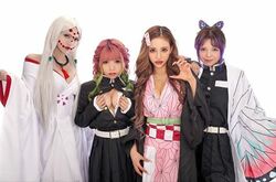 ギャルもハマる「鬼滅の刃」ダンサーユニット・キングラビッツの“映え”なコスプレに注目集まる