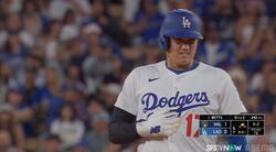 大丈夫…？大谷翔平にアクシデント「痛そう」「みぞおちは苦しい」盗塁成功も送球直撃でファンから心配の声