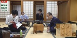 渡辺明九段VS豊島将之九段 名人経験者同士による一戦は「横歩取り」に／将棋・順位戦A級