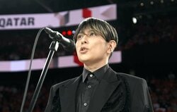 「クセが強いのにかっこいい」堂珍嘉邦の“CHEMISTRYすぎる国歌独唱”が話題！「ビジュも歌声も47歳じゃない」「鳥肌もの」【バスケW杯予選】