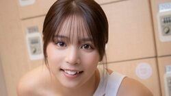 “ミスヤングマガジン”山岡雅弥、夜のジムでフィットネスに挑戦 ヤンマガWebグラビア