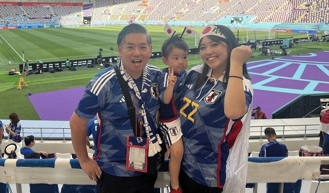 敗戦直後に川島永嗣と号泣ハグ 男性サポーターが明かした“絆と秘話”「日本人サポーターが心の底から『ニッポン』と叫べるように…」熱い思いを激白 5枚目