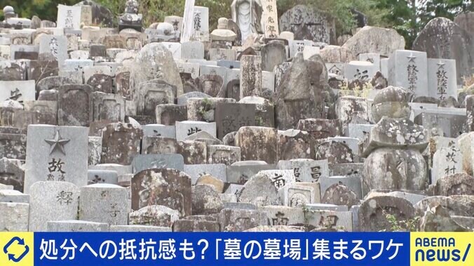 まさに“墓の墓場” 愛知の寺に2万5000基