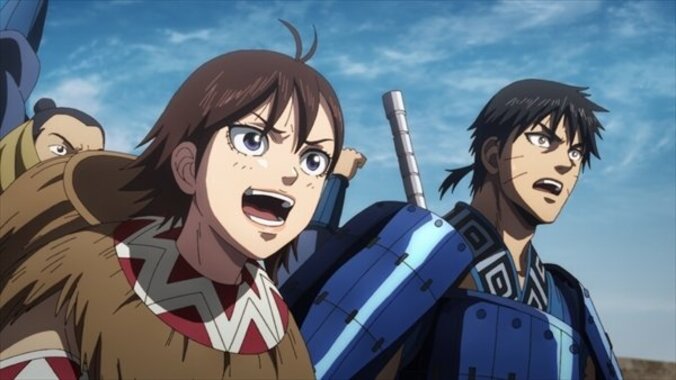 アニメ「キングダム」民たちに自らの決意を語るエイ政…第19話先行カット＆あらすじ公開 5枚目