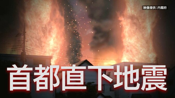 建物倒壊や火災で死亡する人の割合が増加　首都直下地震　被害想定12年ぶりに更新 1枚目