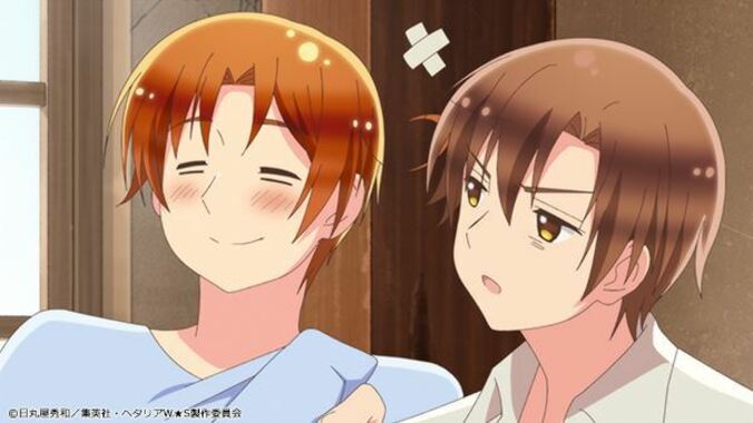 アニメ「ヘタリア World★Stars」日本のおまじないの効果やいかに？第12話先行カット＆あらすじ公開 4枚目