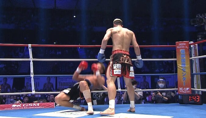日本重量級のエースを秒殺KO 衝撃結末に魔裟斗「この選手ほどパワーのある選手はいない」 1枚目