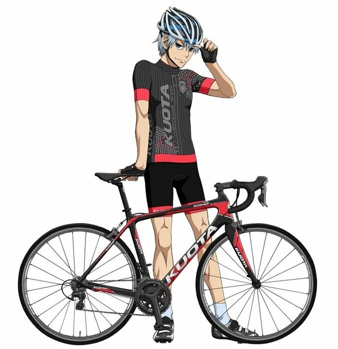 アニメ『弱虫ペダル』が世界的自転車メーカー【KUOTA】とコラボ決定　黒田雪成のコラボビジュアル解禁 1枚目