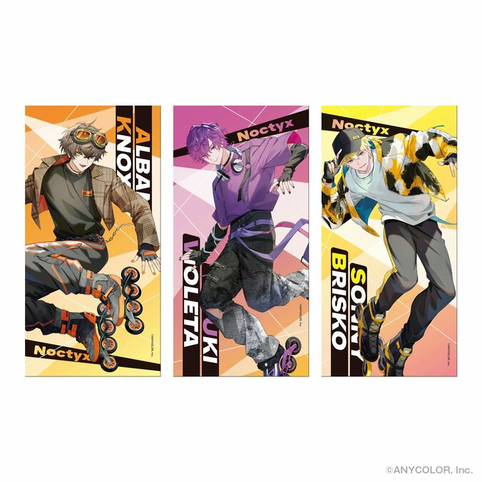 NIJISANJI EN「Noctyx」のY2Kグッズ発売！6月1日より全世界で予約開始 5枚目