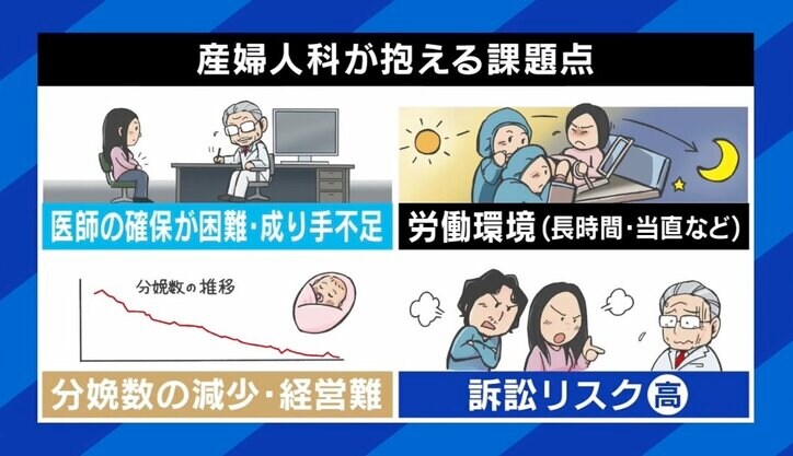 「無事に産まれて当然」のプレッシャーも…産婦人科の“突然閉院”に波紋 労働環境はなぜ変わらない?