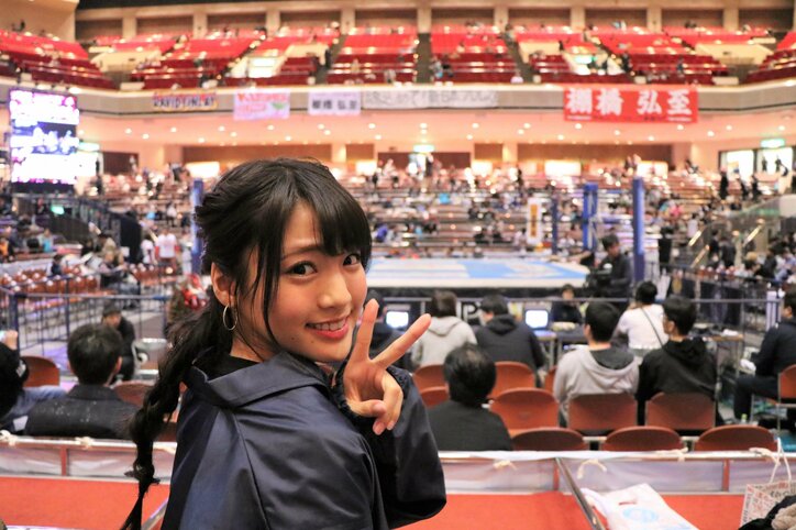 夢みるアドレセンス・志田友美、「ずっと口開けたまんま観てました。今までのプロレス観が変わりました」