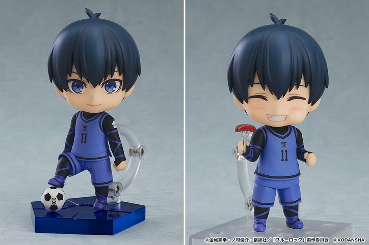 【写真・画像】アニメ『ブルーロック』の「潔 世一」と「凪 誠士郎」のねんどろいどが再登場！3種類の交換用表情とオプションパーツも付属　2枚目