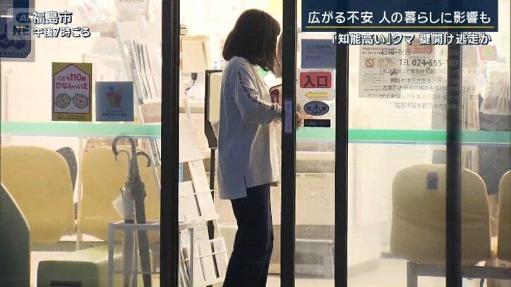 蛇口ひねって水飲んだ？鍵開けて窓スライドさせ逃走か…“賢い”クマの行動なぜ？