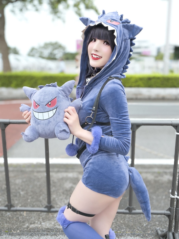 【写真・画像】『ポケットモンスター』ゲンガーコスプレ 3枚目