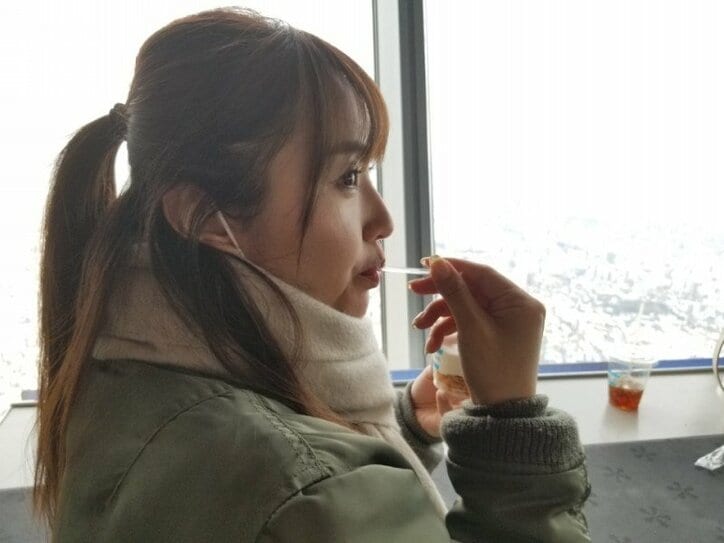 夫・市原隼人とスカイツリーでデート「足がすくみました」